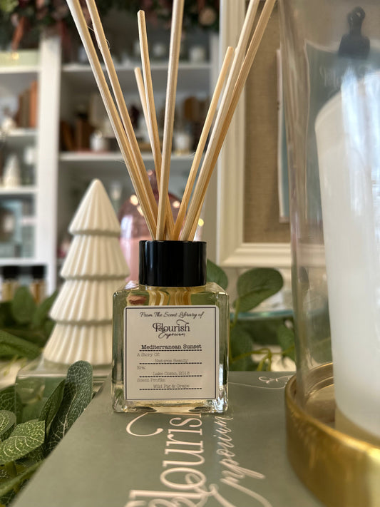 Mediterranean Sunset| Luxury Reed Diffuser
