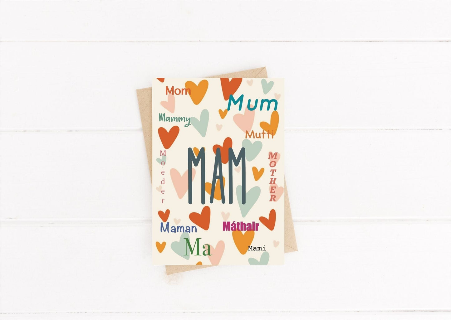 Mam, Mammy, Máthair, etc (Card)